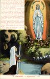 CPA Lourdes L'Apparition 
