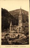 CPA Lourdes La Basilique 