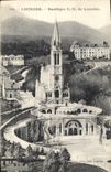CPA Lourdes Basilique ND de Lourdes 