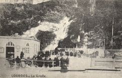 CPA Lourdes La Grotte 