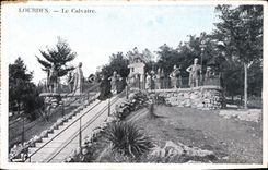 CPA Lourdes Le Calvaire 
