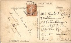 CPA Lourdes La Grotte 