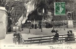 CPA Lourdes La Grotte 