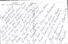 CPA Lourdes La Vierge couronnee 