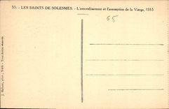 CPA Les Saints des Solesmes 