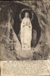 CPA Lourdes Apparition de la Vierge 