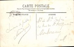 CPA Lourdes Le Pont du Boulevard et le Chateau 