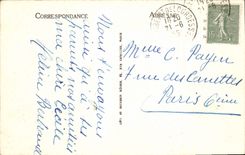 CPA Lourdes Vue Generale et le Pic du Jer 