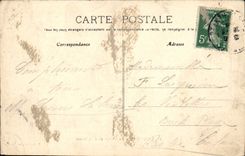 CPA Lourdes La Vierge de l'Esplanade 