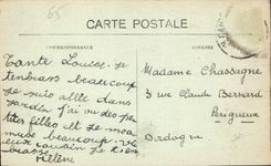 CPA De Pierrefitte a Cauterets Le Gave et le Peguere 