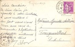 CPA Environs de Cauterets Goffre de Cerisey 