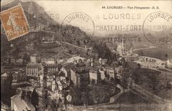 CPA Lourdes Vue Prolongeante 