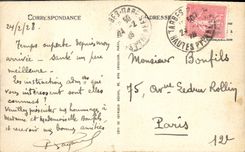 CPA Tarbes Vue generale et les Pyrenees 