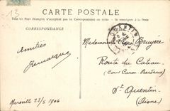 CPA Marseille Le Chateau d'If 