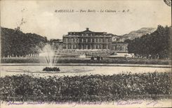 CPA Marseille parc Borely Le Chateau 