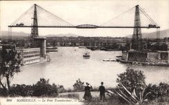 CPA Marseille Le Pont Transbordeur 