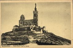CPA Marseille Notre Dame de la Garde 
