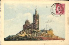 CPA Marseille ND de la Garde La Basilique 