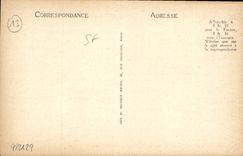 CPA Aix en Provence Porte du XVII siecle rue Adanson 