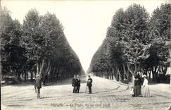 CPA Marseille le Prado vu du rond point 