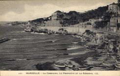 CPA Marseille la Corniche le Prophete et la Reserve 