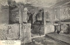 CPA Saint Victor Catacombes de St Lazarc et Ste Madeleine 