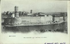 CPA Marseille le Fort St Jean 