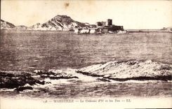 CPA Marseille le Chateau d'If et les Iles 