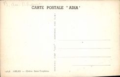 CPA Saint Victor petite nef de la Crypte