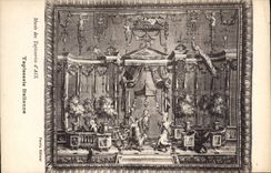 CPA Musee des Tapisseries d'Aix Tapisserie Italienne 