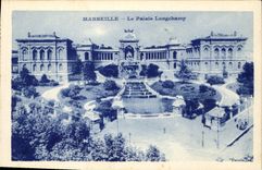 CPA Marseille le Palais Longchamp 