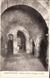 CPA Saint Victor Petite Nef de la Crypte 5e siecle 