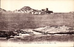 CPA Marseille le Chateau d'If et les Iles 