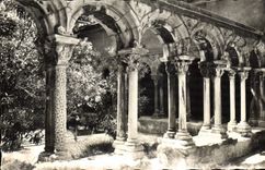 CPA La Cite du Roy Rene Aix en Provence le Cloitre de la Cathedrale Saint Sauveur M H XI S 