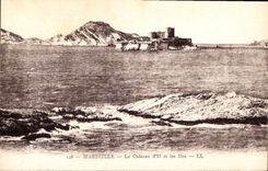 CPA Marseille le Chateau d'If et les Iles 
