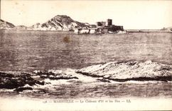 CPA Marseille le Chateau d'If et les Iles 