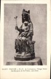 CPA Saint Victor N d de Confession Vierge Noire des Cryptes de St Victor 12e Siecle 