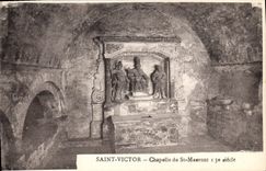 CPA Saint Victor Chapelle de St Mauront 13e siecle 