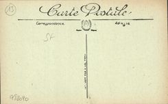 CPA Aix en provence Porte Hotel Barberin epoque Louis XV rue Cardinale 17 