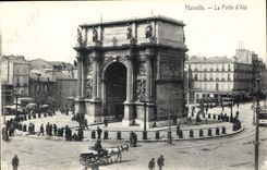 CPA Marseille la Porte d'Aix 