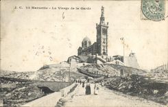 CPA Marseille la Vierge de la Garde 