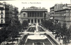 CPA Marseille Place de la Bourse 