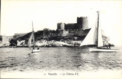 CPA Marseille le Chateau d'If Bateau