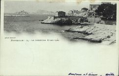 CPA Marseille la Corniche et les Iles 