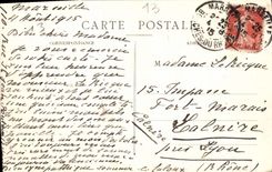 CPA Marseille N D de la Garde vue des Ascenseurs 