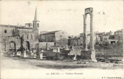 CPA Arles Theatre Romain 