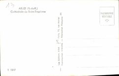 CPA Arles B du R Cathedrale de Saint Trophime 