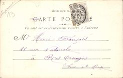 CPA Marseille Palais Longchamp Motif Principal 