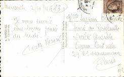 CPA Marseille la Cathedrale 