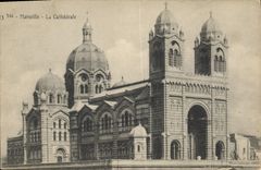 CPA Marseille la Cathedrale 